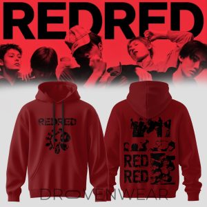 CORTIS 2ND EP GREENGREEN REDRED Exclusive Hoodie by Drovenwear.com