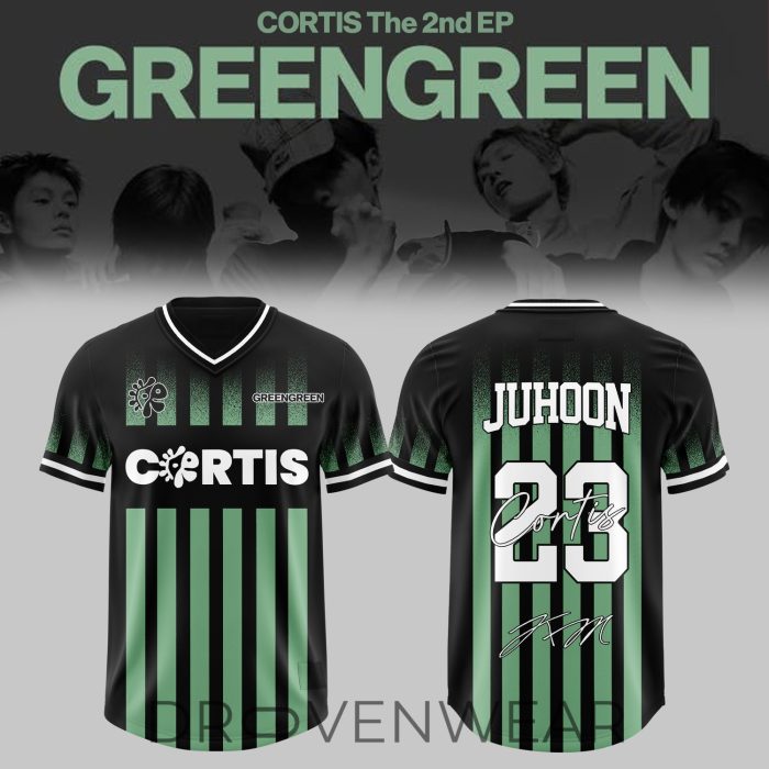 CORTIS The 2nd EP "GREENGREEN" Special Football Jersey - Image 3
