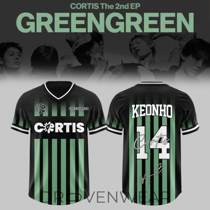 CORTIS The 2nd EP "GREENGREEN" Special Football Jersey - Image 4