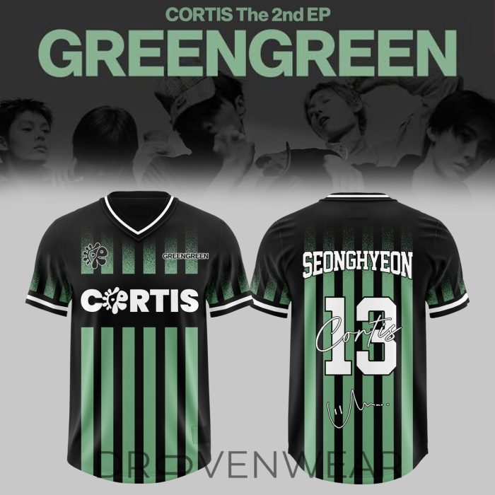 CORTIS The 2nd EP "GREENGREEN" Special Football Jersey - Image 5
