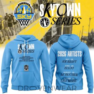 Chicago Sky Skytown 2026 Premium Pullover Hoodie by Drovenwear.com