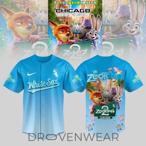 Chicago White Sox Zootopia 2 Special Edition Baseball Jersey by Drovenwear.com