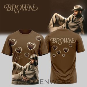 Chris Brown BROWN Album Special Edition TShirt by Drovenwear.com