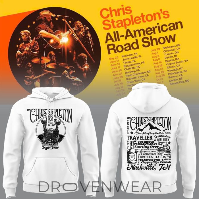 Chris Stapleton All-American Road Show Hoodie - Image 2