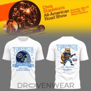 Chris Stapleton All-American Road Show Live at Nissan Stadium Graphic Shirt - Image 2