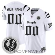 Cincinnati Bengals Gothic Style John Madden Tribute Football Jersey - Image 2