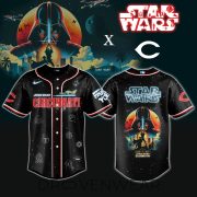 Cincinnati Reds MLB x Darth Vader Star Wars Grogu Jersey Limited Edition