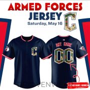 Cleveland Guardians 2026 Armed Forces Tribute Jersey