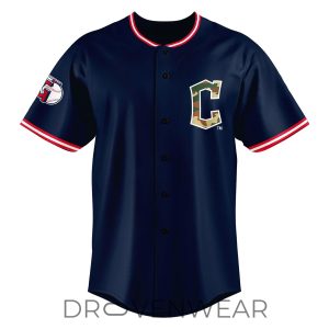 Cleveland Guardians 2026 Armed Forces Tribute Jersey by Drovenwear.com