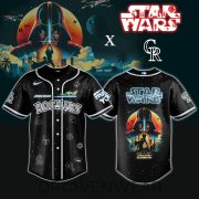 Colorado Rockies MLB x Darth Vader Star Wars Grogu Jersey Limited Edition