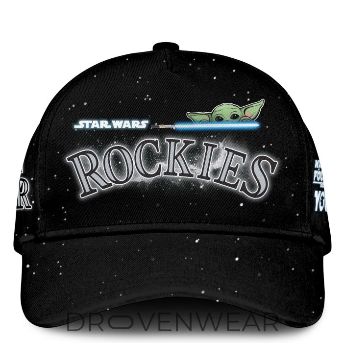 Colorado Rockies MLB x Darth Vader Star Wars Grogu Jersey Limited Edition - Image 2