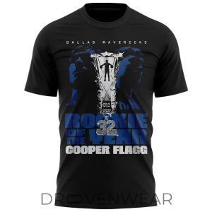 Cooper Flagg 2026 ROOKIE OF THE YEAR Limited Premium Tee by Drovenwear.com