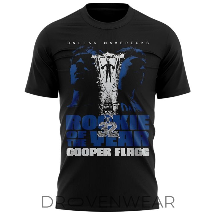 Cooper Flagg 2026 ROOKIE OF THE YEAR Limited Premium Tee - Image 2