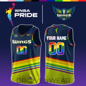 Dallas Wings 2026 WNBA x Pride Day Limited Edition Jersey by Drovenwear.com
