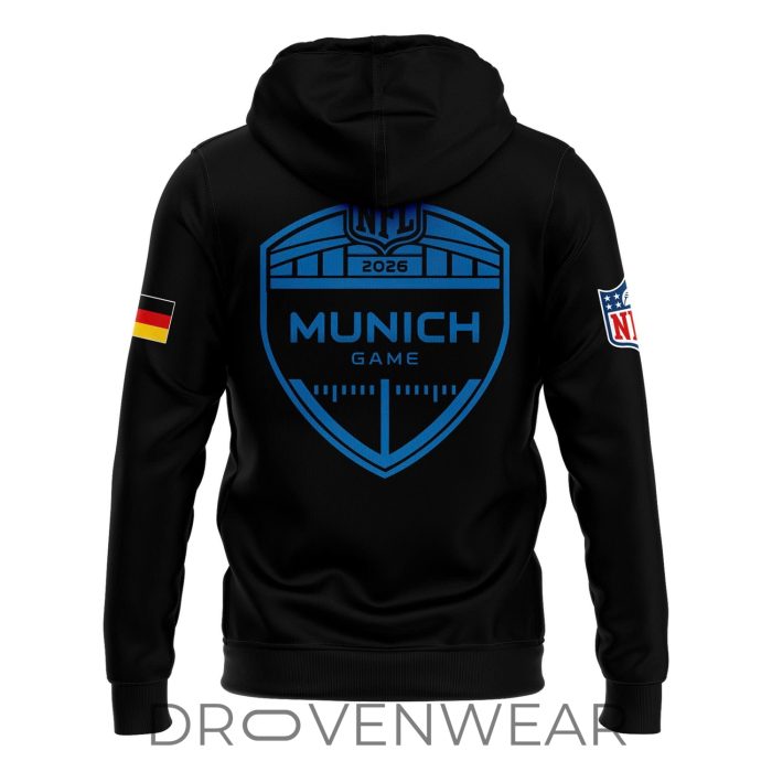 Detroit Lions Munich Game 2026 NFL Fan Hoodie - Image 3