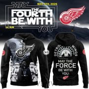 Detroit Red Wings Star Wars Night 2026 Force Edition Hoodie