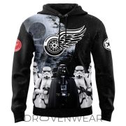 Detroit Red Wings Star Wars Night 2026 Force Edition Hoodie - Image 2