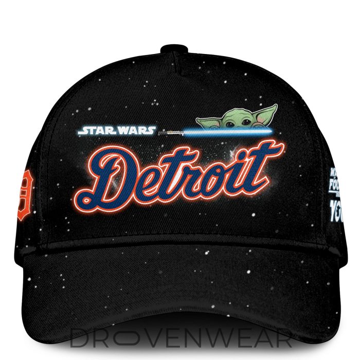Detroit Tigers MLB x Darth Vader Star Wars Grogu Jersey Limited Edition - Image 2