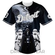 Detroit Tigers Star Wars Night Force Edition Baseball Jersey Limited Drop - Image 2