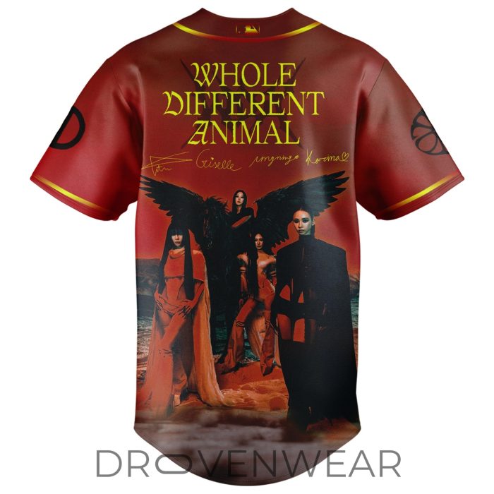 Different Animal x K-Pop King 2026 Premium Baseball Jersey - Image 3
