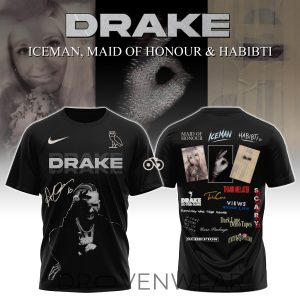 Drake 2026 New Album Collection Graphic Tee Limited Edition by Drovenwear.com