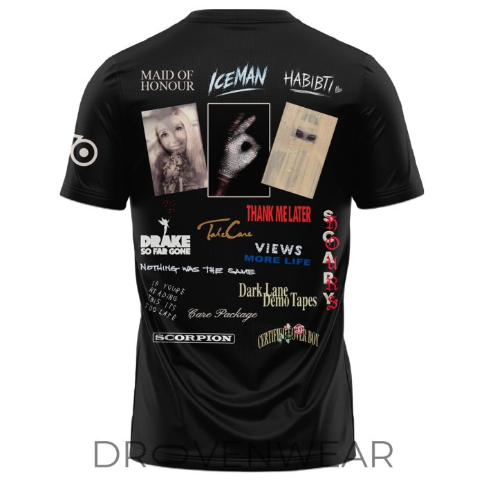 Drake 2026 New Album Collection Graphic Tee Limited Edition - Image 3