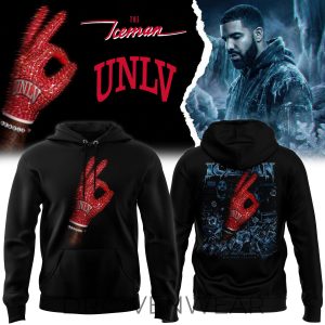 Drake Iceman x UNLV Rebels Exclusive Hoodie by Drovenwear.com
