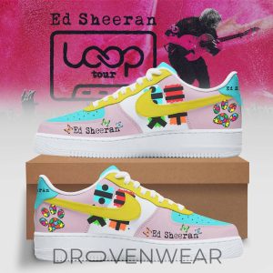 Ed Sheeran Loop Tour 2026 Custom Air Force 1 by Drovenwear.com