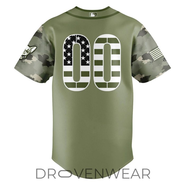 El Paso Chihuahuas 2026 Military Appreciation Night Baseball Jersey v2 - Image 3