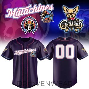 El Paso Chihuahuas Matachines 2026 Custom Baseball Jersey by Drovenwear.com