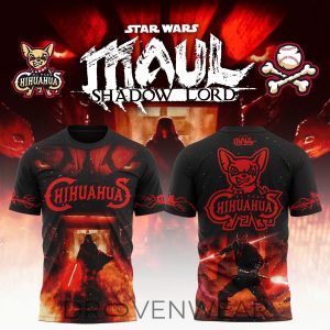 El Paso Chihuahuas Star Wars Nights 2026 Graphic TShirt by Drovenwear.com