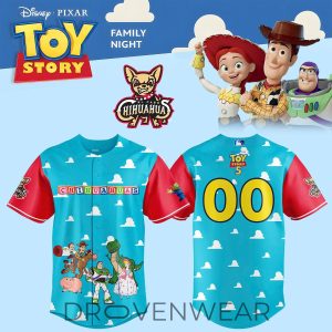 El Paso Chihuahuas Toy Story Baseball Jersey Special Edition by Drovenwear.com