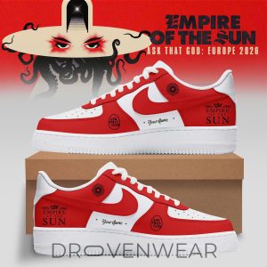Empire of the Sun Ask That God Tour 2026 Custom Air Force 1 by Drovenwear.com