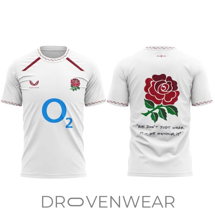 England Red Roses For Everyone 2026/2027 Graphic Shirt - Image 2