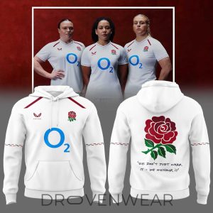 England Red Roses For Everyone 20262027 Hoodie by Drovenwear.com