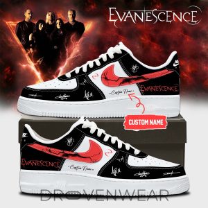 Evanescence 2026 World Tour Custom Air Force 1 Sneakers by Drovenwear.com