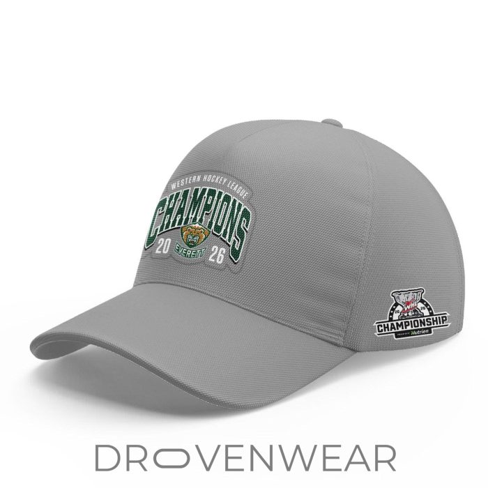 Everett Silvertips WHL Champions 2026 Commemorative Hoodie - Image 2