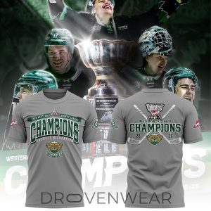 Everett Silvertips WHL Championship 2026 Celebration TShirt by Drovenwear.com