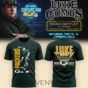 Exclusive 2026 Fan T-Shirt – Luke Combs x Green Bay Packers Edition