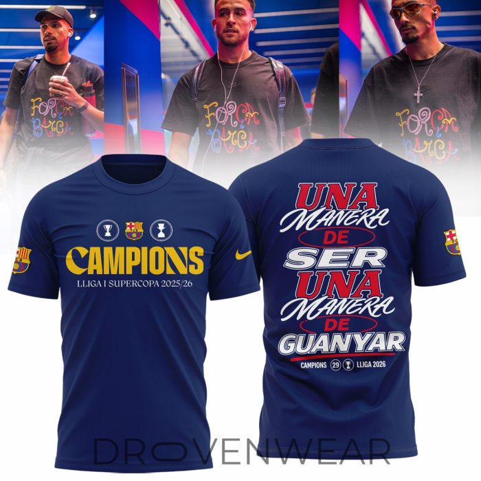 FC Barcelona LaLiga Champions 2025/2026 Celebration Shirt - Image 2