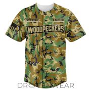 Fayetteville Woodpeckers x Military Appreciation Baseball Jersey Limited Edition - Image 2