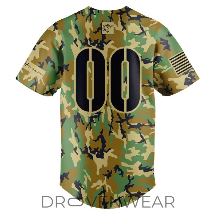 Fayetteville Woodpeckers x Military Appreciation Baseball Jersey Limited Edition - Image 3