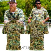 Fayetteville Woodpeckers x Military Appreciation Graphic T-Shirt Limited Edition