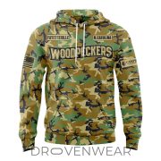 Fayetteville Woodpeckers x Military Appreciation Premium Hoodie Special Edition - Image 2