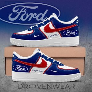 Ford Inspired Custom Print Sneakers by Drovenwear.com