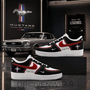 Ford Mustang Personalized Air Force 1 Sneakers - Image 2