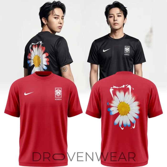 G-Dragon Korea World Cup 2026 Peaceminusone Inspired Jersey Shirt - Image 4