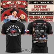 George Strait Farewell Tour Lubbock Event T-Shirt - Image 2