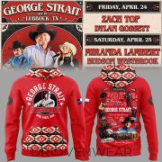 George Strait One Last Ride Tour Lubbock Stadium Hoodie