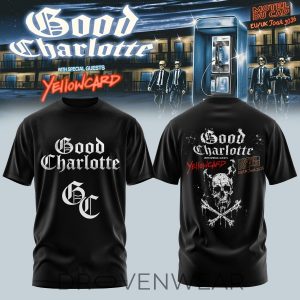 Good Charlotte Motel Du Cap Tour 2026 Graphic Tee 1 by Drovenwear.com